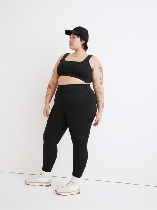 Madewell Pants - Madewell MWL Form High-Rise 25” Black Legging Size 3X EUC